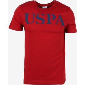 U.S. Polo Assn. GEARTIY023 Bordo Bisiklet Yaka Erkek T-Shirt