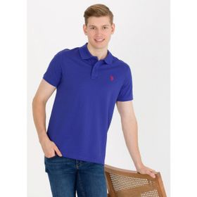 U.S. Polo Assn. GTP04IY023 Polo Yaka Mavi Erkek T-Shirt