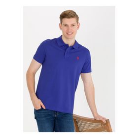 U.S. Polo Assn. GTP04IY023 Polo Yaka Mavi Erkek T-Shirt