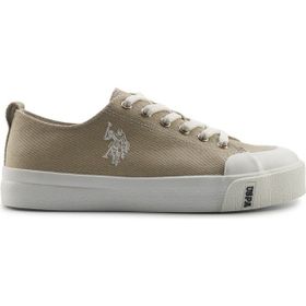 U.S. Polo Assn. Illy 5FX Bej Kadın Klasik Sneaker