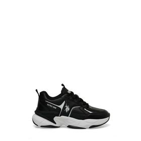 U.S. Polo Assn. Isabella 4PR Siyah Kadın Klasik Sneaker
