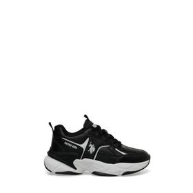 U.S. Polo Assn. Isabella 4PR Siyah Kadın Klasik Sneaker