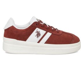 U.S. Polo Assn. Jenner 4PR Bordo Kadın Klasik Sneaker
