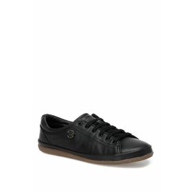 U.S. Polo Assn. Jojo Siyah Deri Kadın Sneaker