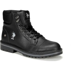 U.S. Polo Assn. Jones 9PR Siyah Erkek Bot