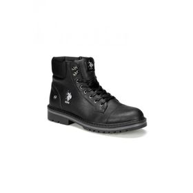U.S. Polo Assn. Jones 9PR Siyah Erkek Bot