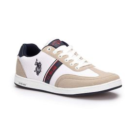 U.S. Polo Assn. Kares Beyaz 01Z Erkek Spor Ayakkabı