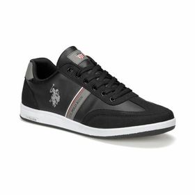 U.S. Polo Assn. Kares WT Siyah Erkek Sneaker Ayakkabı