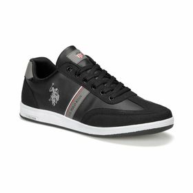 U.S. Polo Assn. Kares WT Siyah Erkek Sneaker Ayakkabı
