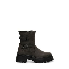 U.S. Polo Assn. Keyto 3PR Kahverengi Biker Kadın Bot
