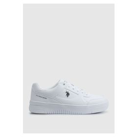 U.S. Polo Assn. LEE WMN 3FX Beyaz Sneaker Kadın Ayakkabı