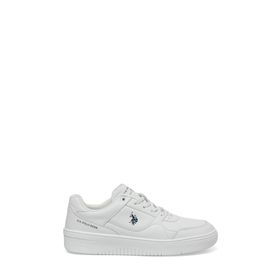 U.S. Polo Assn. Lee Wmn 5FX Beyaz Kadın Klasik Sneaker