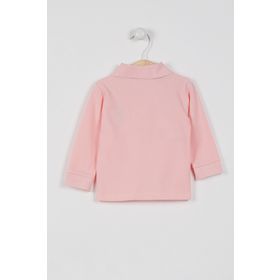 U.S. Polo Assn. Lisanslı Classic Somon Bebek Uzun Kol Yakalı Sweatshirt