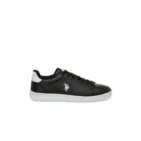 U.S. Polo Assn. Manta 3Pr Siyah Beyaz Erkek Sneaker Ayakkabı