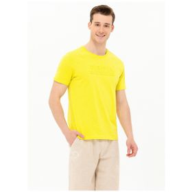 U.S. Polo Assn. MEKSIKA Bisiklet Yaka Yeşil Erkek T-Shirt