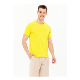 U.S. Polo Assn. MEKSIKA Bisiklet Yaka Yeşil Erkek T-Shirt