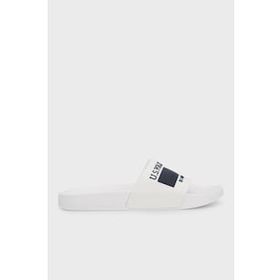 U.S. Polo Assn. Nico 3FX Beyaz Logolu Erkek Terlik