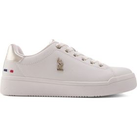 U.S. Polo Assn. Pelo 5FX Bej Kadın Klasik Sneaker