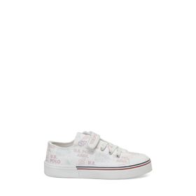 U.S. Polo Assn. Penelope Bsk Jr 5FX Beyaz Kız Çocuk Klasik Sneaker