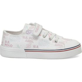 U.S. Polo Assn. Penelope Bsk Jr 5FX Beyaz Kız Çocuk Klasik Sneaker