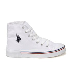 U.S. Polo Assn. Penelope High 2FX Beyaz Unisex Sneaker Ayakkabı