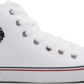 U.S. Polo Assn. Penelope High 3FX Beyaz Kadın Sneaker Ayakkabı