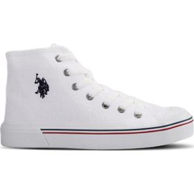 U.S. Polo Assn. Penelope High 3FX Beyaz Kadın Sneaker Ayakkabı