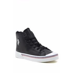 U.S. Polo Assn. Penelope Hıgh WT 2PR 101174741 Siyah Kadın Günlük Ayakkabı