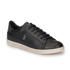 U.S. Polo Assn. Peter Siyah Sneaker Erkek Ayakkabı