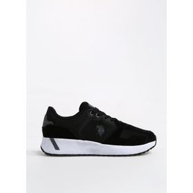 U.S. Polo Assn. Peter Siyah Sneaker Erkek Ayakkabı
