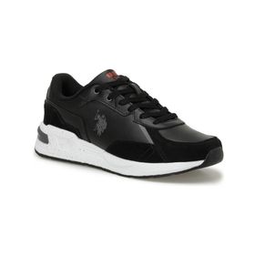 U.S. Polo Assn. Peter Su 4PR Siyah Erkek Klasik Sneaker