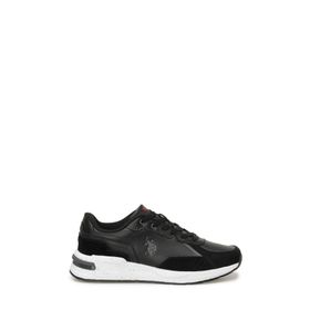 U.S. Polo Assn. Peter Su 4PR Siyah Erkek Klasik Sneaker