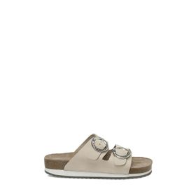 U.S. Polo Assn. Plain NU 5FX Bej Kadın Mantar Terlik
