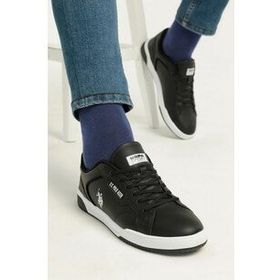 U.S. Polo Assn. Planck 2PR Siyah Erkek Sneaker Ayakkabı