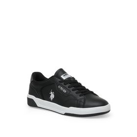 U.S. Polo Assn. Planck 2PR Siyah Erkek Sneaker Ayakkabı