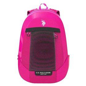 U.S. Polo Assn. PLÇAN20087 Dört Bölmeli Pembe Siyah Okul Çantası