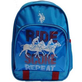 U.S. Polo Assn. PLÇAN20180 Çift Bölmeli Mavi Lacivert Anaokul Çantası