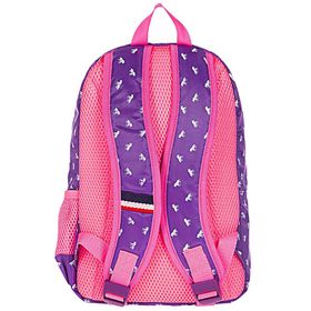 U.S. Polo Assn. PLÇAN20185 Üç Bölmeli Mor Pembe Anaokul Çantası
