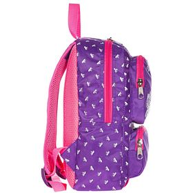 U.S. Polo Assn. PLÇAN20185 Üç Bölmeli Mor Pembe Anaokul Çantası