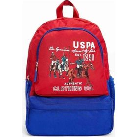 U.S. Polo Assn. PLÇAN22036 Kırmızı/Mavi Unisex Sırt Çantası