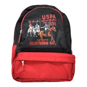 U.S. Polo Assn. Plçan22040 Clothing Go Kırmızı Siyah Sırt Çantası