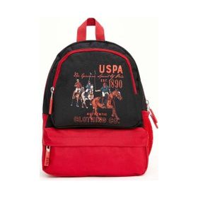 U.S. Polo Assn. PLÇAN22043 Siyah Kırmızı Erkek Çocuk Sırt Çantası