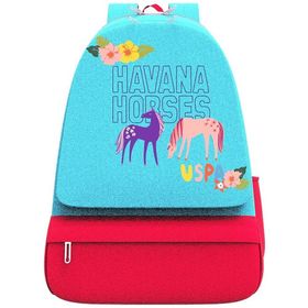 U.S. Polo Assn. PLÇAN22051 Açık Mavi Pembe Kız Çocuk Sırt Çantası
