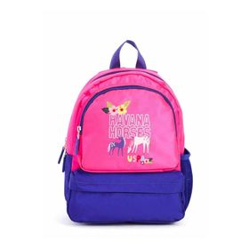 U.S. Polo Assn. PLÇAN22055 Pembe Mavi Kız Çocuk Sırt Çantası