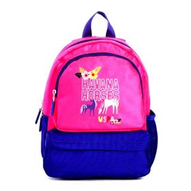 U.S. Polo Assn. PLÇAN22055 Pembe Mavi Kız Çocuk Sırt Çantası