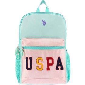 U.S. Polo Assn. PLCAN24267 Yeşil Pembe Kız Çocuk Okul Çantası