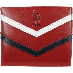 U.S. Polo Assn. PLCZ8418 Bordo Erkek Cüzdanı