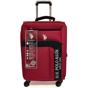 U.S. Polo Assn. PLVLZ21282CK Bordo Unisex Kumaş Kabin Boy Valiz