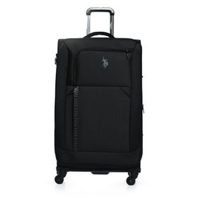 U.S. Polo Assn. PLVLZ22804A Siyah Büyük Boy Kumaş Valiz