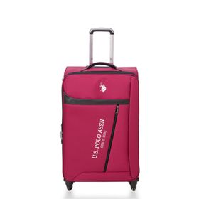 U.S. Polo Assn. PLVLZ22818C-K Bordo Kumaş Unisex Kabin Boy Valiz